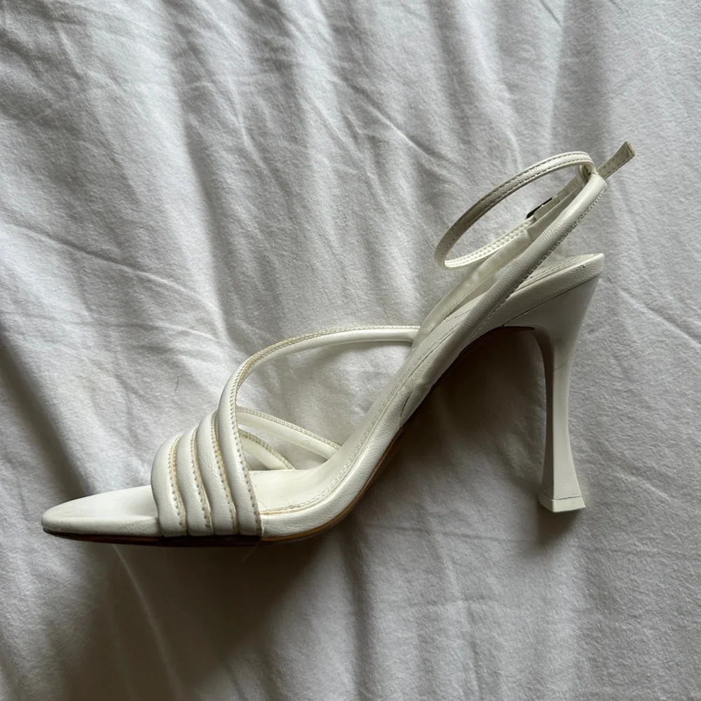 White Zara Sandals - Picture 3 of 6
